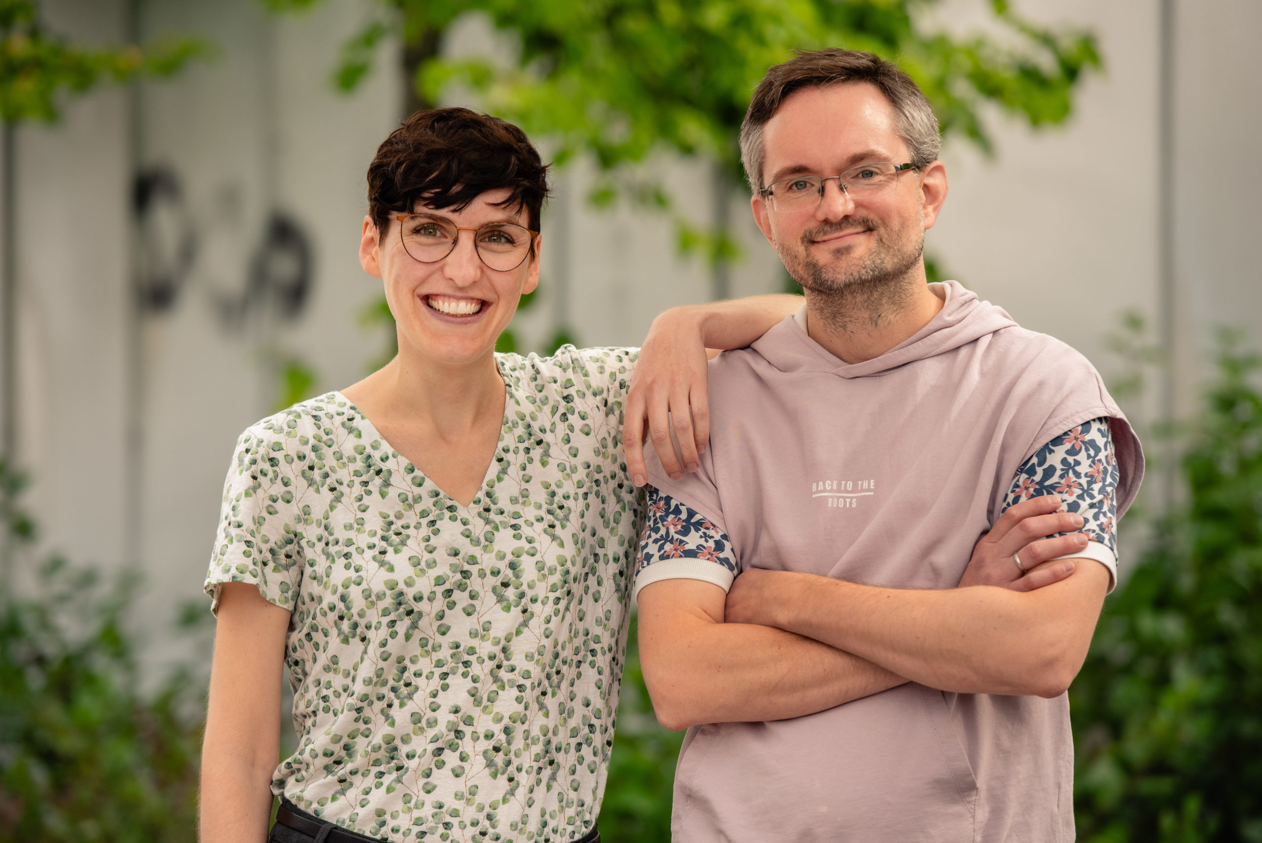 Portrett Hilda Levin og Øystein Ulsberg Brager